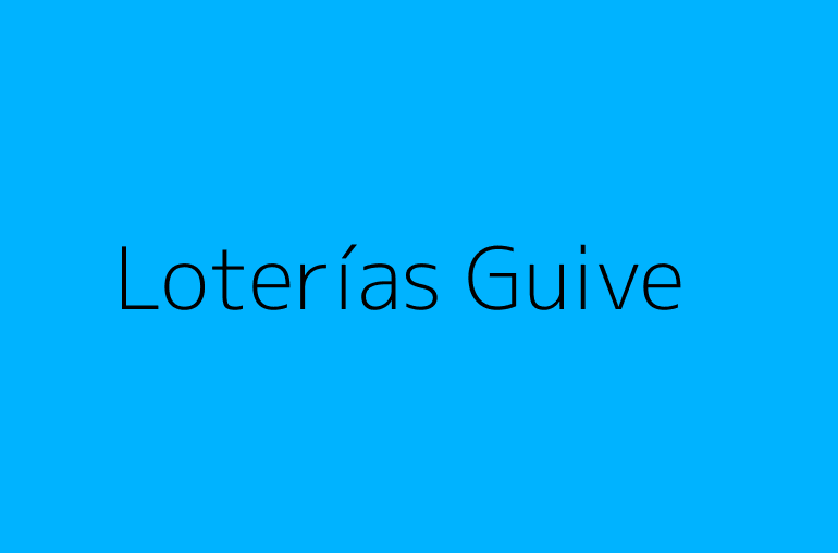Loterías Guive